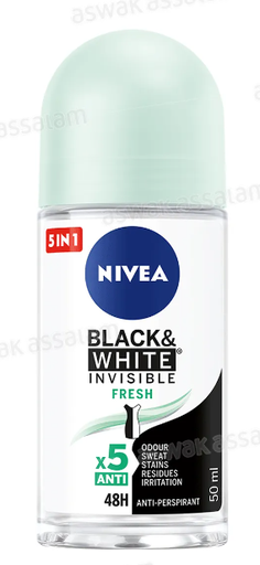 [NV-BLUE-ROLL] B&W Fresh Roll ON For Women Nivea