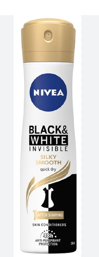[NV-B&WSILKY-DEO] B&W Silky Smooth Deo 150ml For Women Nivea