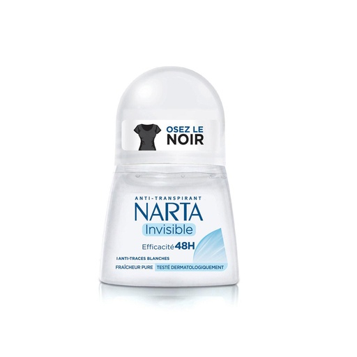 [D3905500 NR-INVISIBLE-ROLL] Invisible Roll On 50ml For Women Narta