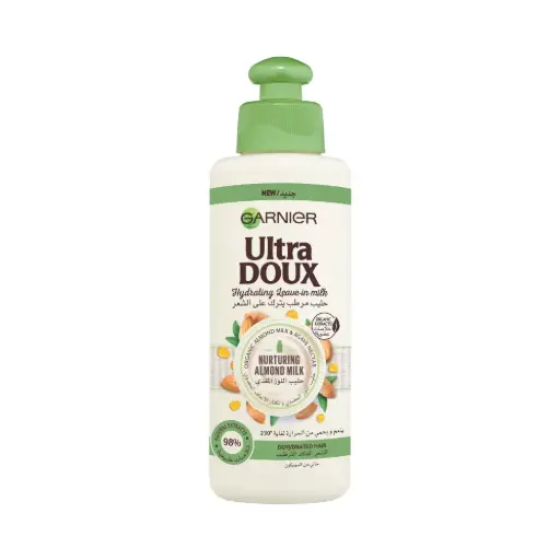[R0637800] Ultra Doux Almond Milk Leave in Cream  200ml Garnier