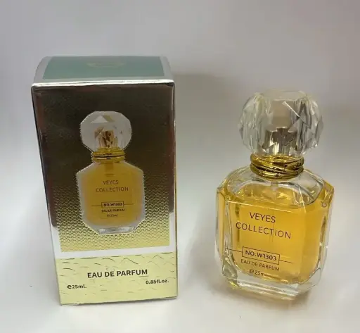 [1303-EDP-A] Allure Gold EDP 25 ML For Women Veyes 