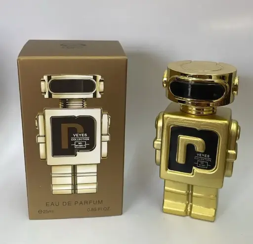 [1320-1-EDP-R] Robot Homme Gold EDP 25 ML For Men Veyes 