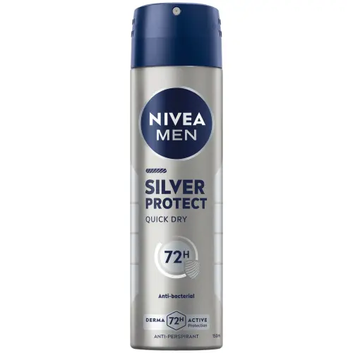 [NV-DEO-SP] Silver Protect Deo 150ml For Men Nivea 
