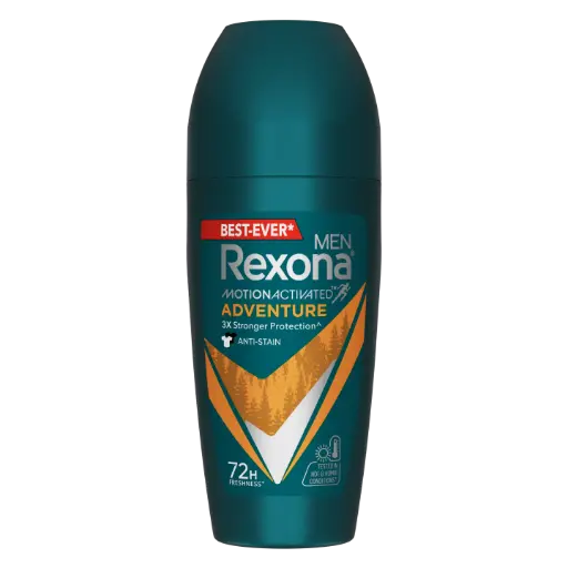 [RX-ROL-D] Adventure Roll On 50ml For Women Rexona 