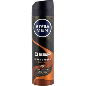 [NV-DEP-DEO] Deep Black Carbon 150ML Deo Nivea Man 