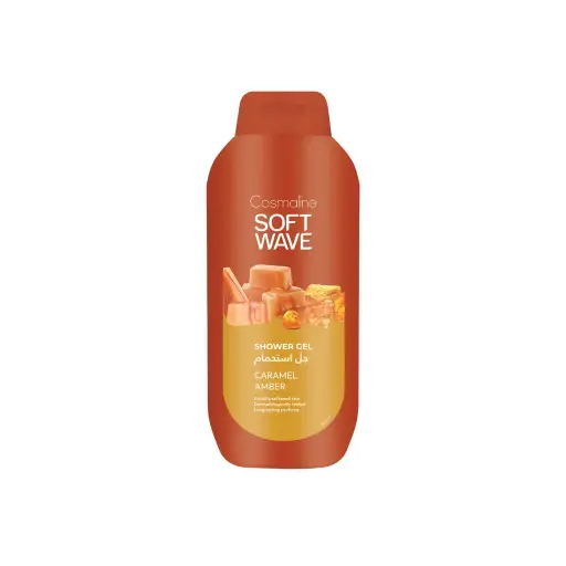 [B0020167] Soft Wave Caramel Amber Shower Gel 650ML Cosmaline  