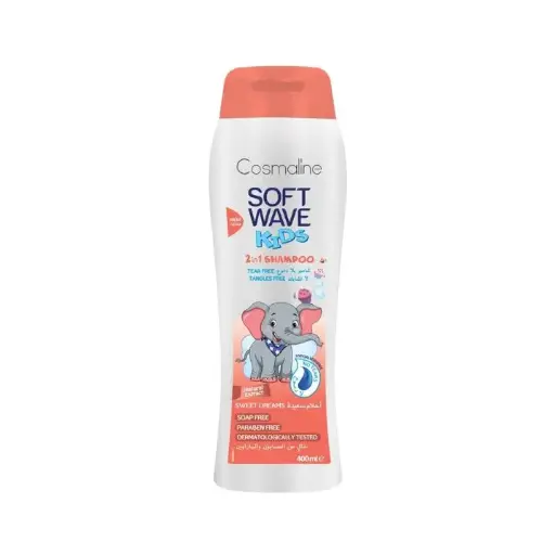 [B0020158] Soft Wave Kids  Shampoo Sweet Dreams 400ml Cosmaline 