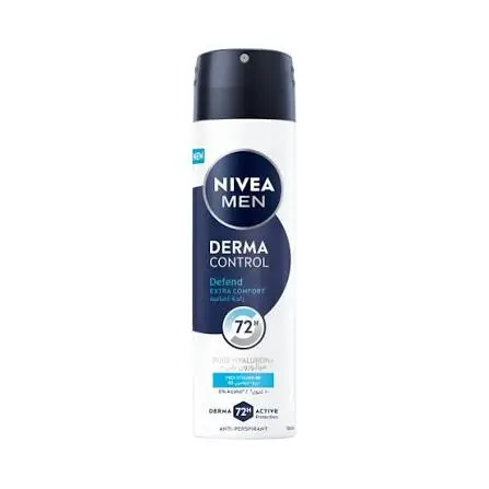[NV-DEO-E] Derma Control Extra Comfort Deo For Men 150Ml Nivea   