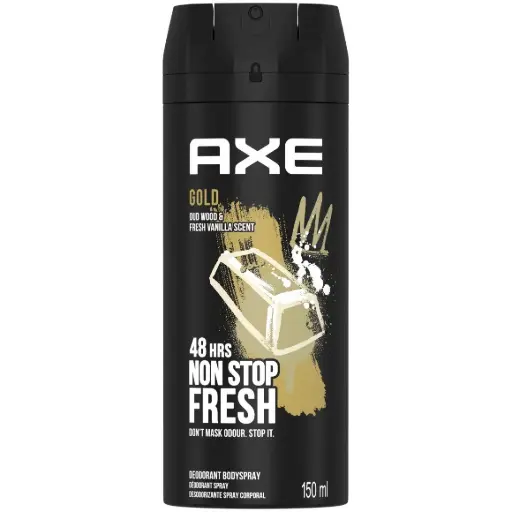 [AX-DEO-G] Gold Deo 150ml Axe  
