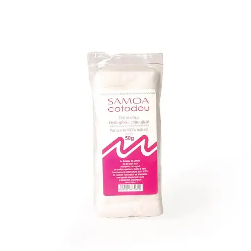 [SM-COTTON-50]  Cotodou Cotton - 50g hydrophile Samoa