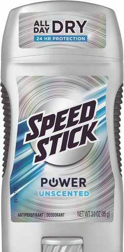 [SS-UNSCENTED-STICK] Power Unscented Deo Stick  85G Speed Stick