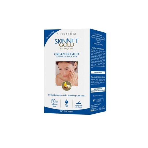 [B0004051] Skinnet Gold Face & Body Bleach Cream Cosmaline