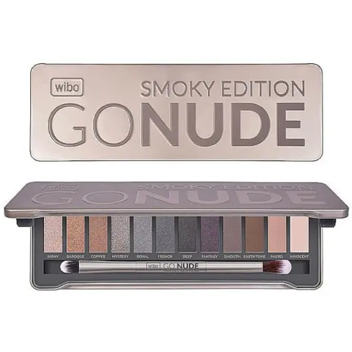 [WB-SMOKY-PLT] Smoky Go Nude Eyeshadow Palette Wibo